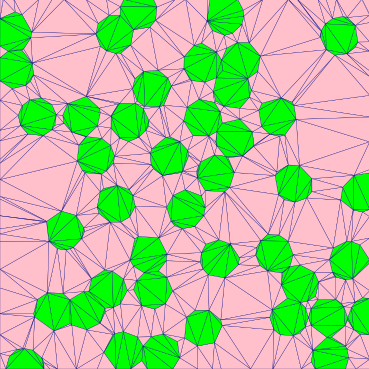 Triangular mesh.